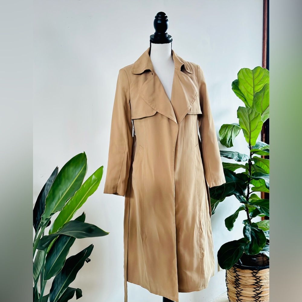 Banana republic trench coat xxs petite